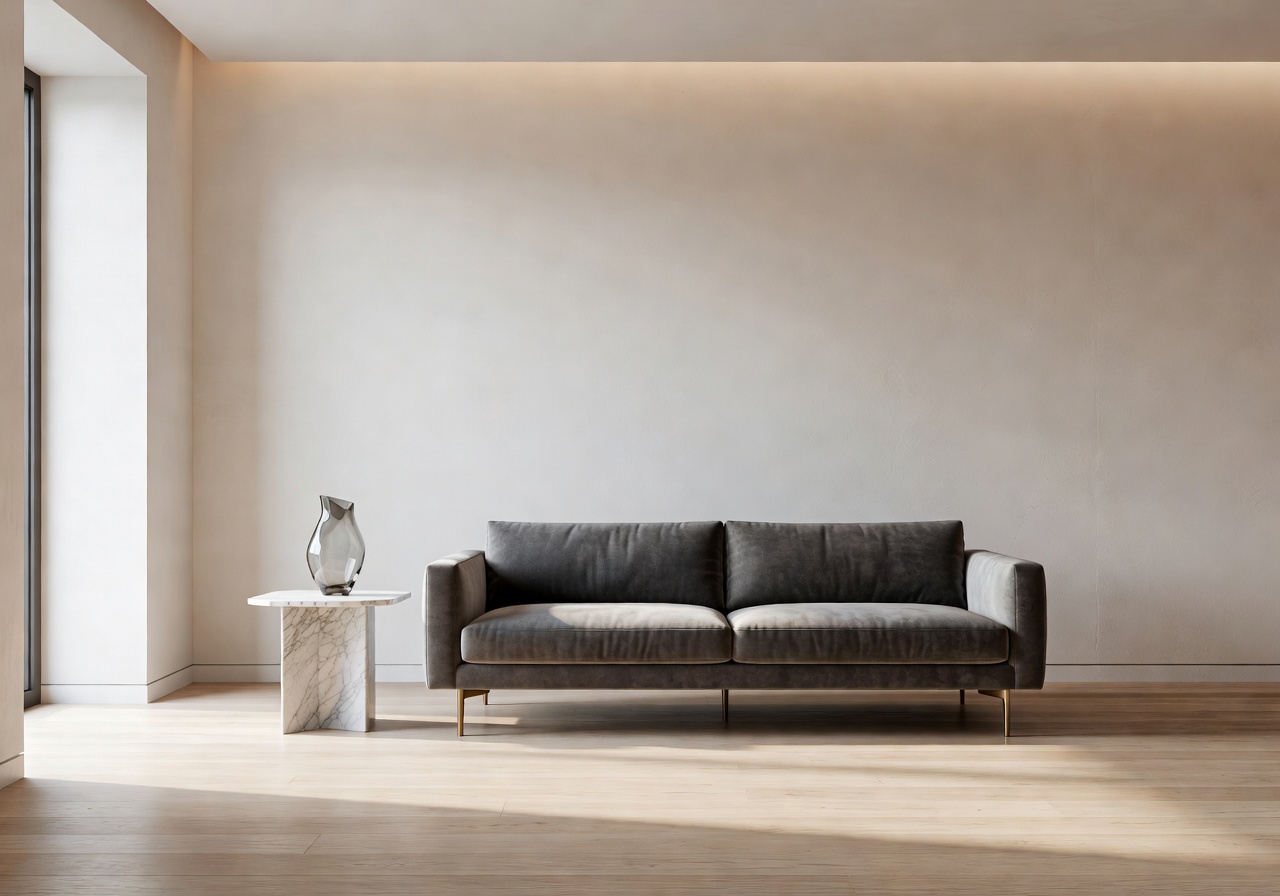 Classic Room with elegant minimalist luxury design